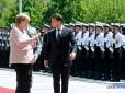 Президент ​Зеленський на брифінгу з Меркель закликав бажаючих зняти санкції з Росії поїхати на Донбас і в Крим