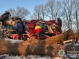 Водій врізався в дерево: На Львівщині у ДТП потрапив автобус з Відня з 25 пасажирами (фото)