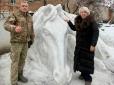 Справжня зима відроджує підзабуте мистецтво: На Вінниччині військовий оживляє зиму